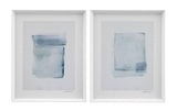 Water Color Lens Framed Print (Set of 2) - White