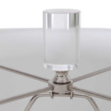 Zesiro - Modern Table Lamp - Pearl Silver