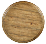 Sanctuary - Round Accent Table - Light Brown / Dark Brown