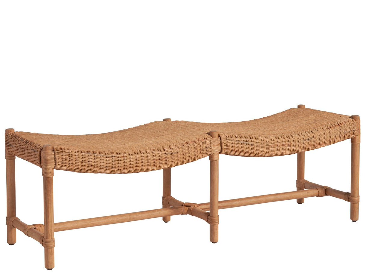 Weekender Coastal Living Home - Murro Bay Bench - Light Brown