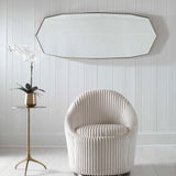 Vault - Oversized Angular Mirror - Gold