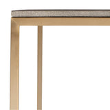 Trebon - Modern Coffee Table - Gray, Dark