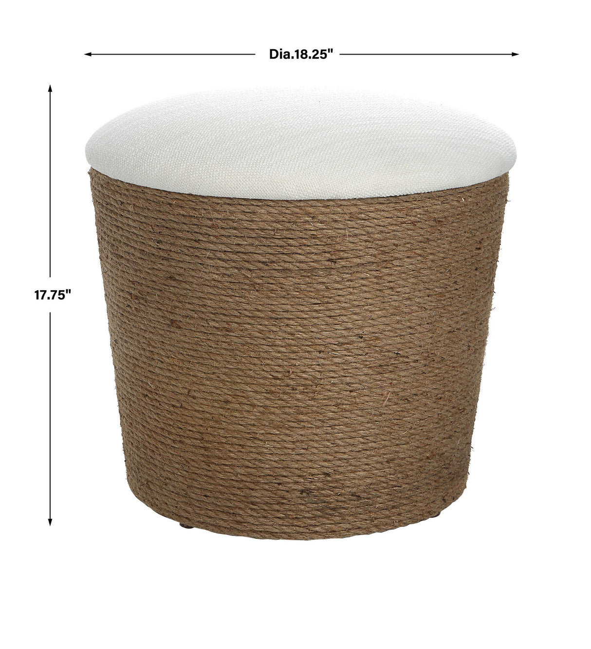 Accent Stool - Natural