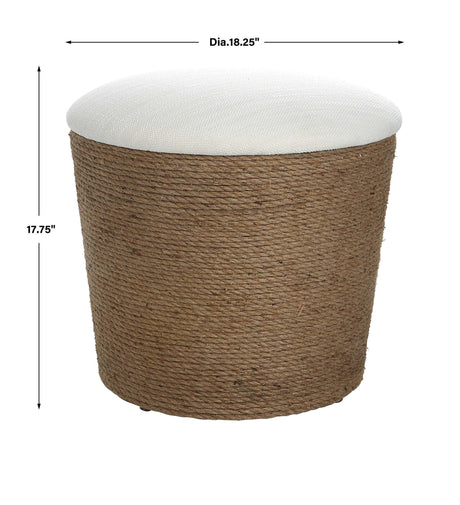Accent Stool - Natural