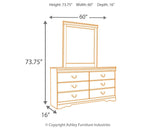 Huey Vineyard - Black - Dresser, Mirror