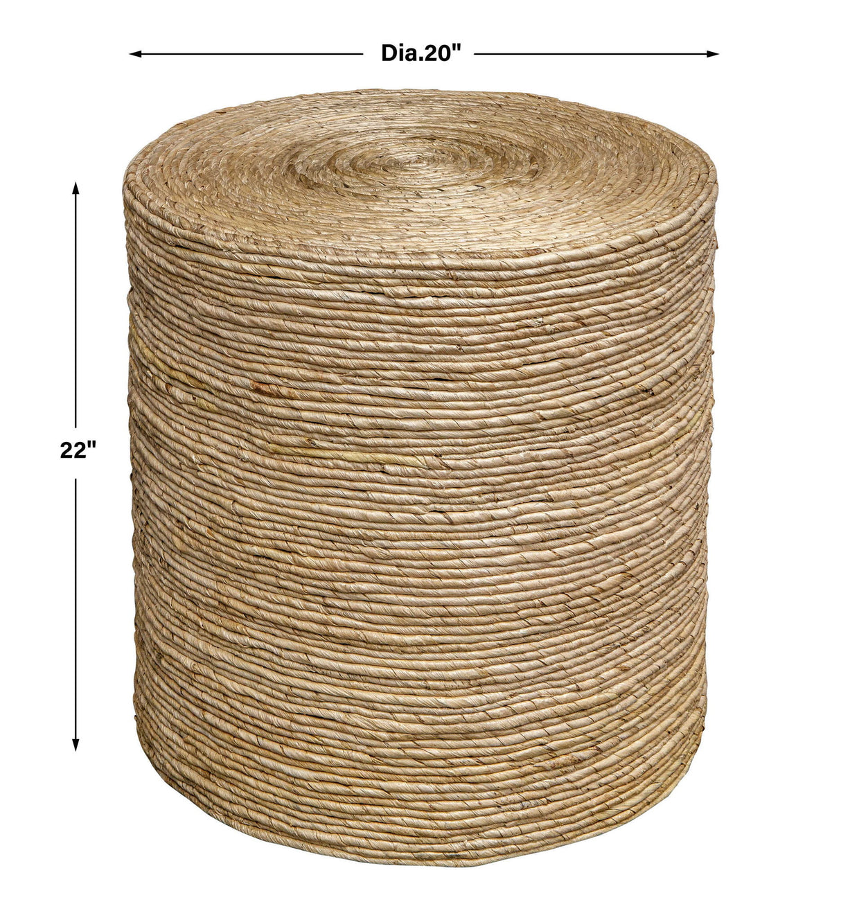 Rora - Round Accent Table - Light Brown
