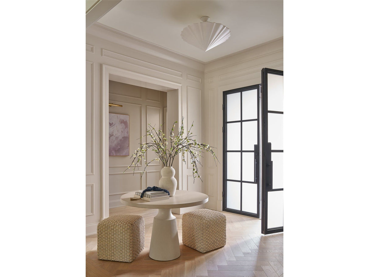 Birchaven - Woven Pouf - Light Brown