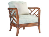 Island Estate - Palm Chair - Dark Brown / Beige