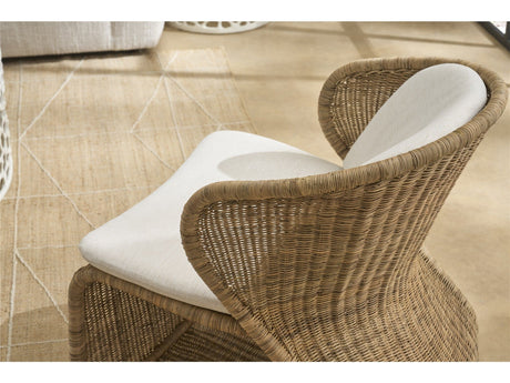 Oasis - Lounge Chair - Light Brown / White