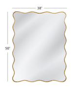 Hadar - Wall Mirror - Gold Leaf