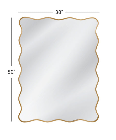 Hadar - Wall Mirror - Gold Leaf