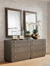 Ariana - Miranda Rectangular Mirror - Dark Brown