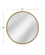 Celeste - Wall Mirror - Gold Leaf