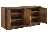 Andare - Andare Hall Chest - Dark Brown / Gray