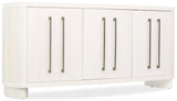 Melange - Bar None Credenza - White