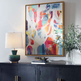 Reawaken - Framed Abstract Art - Orange
