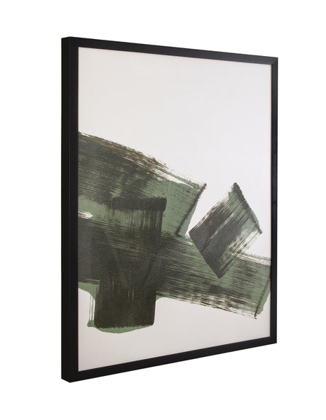 Dynamic Detail Framed Print - Black