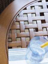 Harbor Isle - Round End Table - Dark Brown