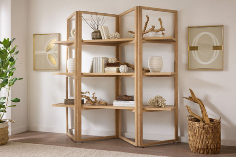Retreat - Folding Etagere - Beige