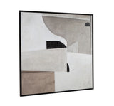 Rakava Framed Canvas - Black