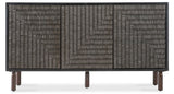 Commerce And Market - Jachar Entertainment Credenza - Dark Brown