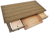 Melange - Architectural Writing Desk - Light Brown