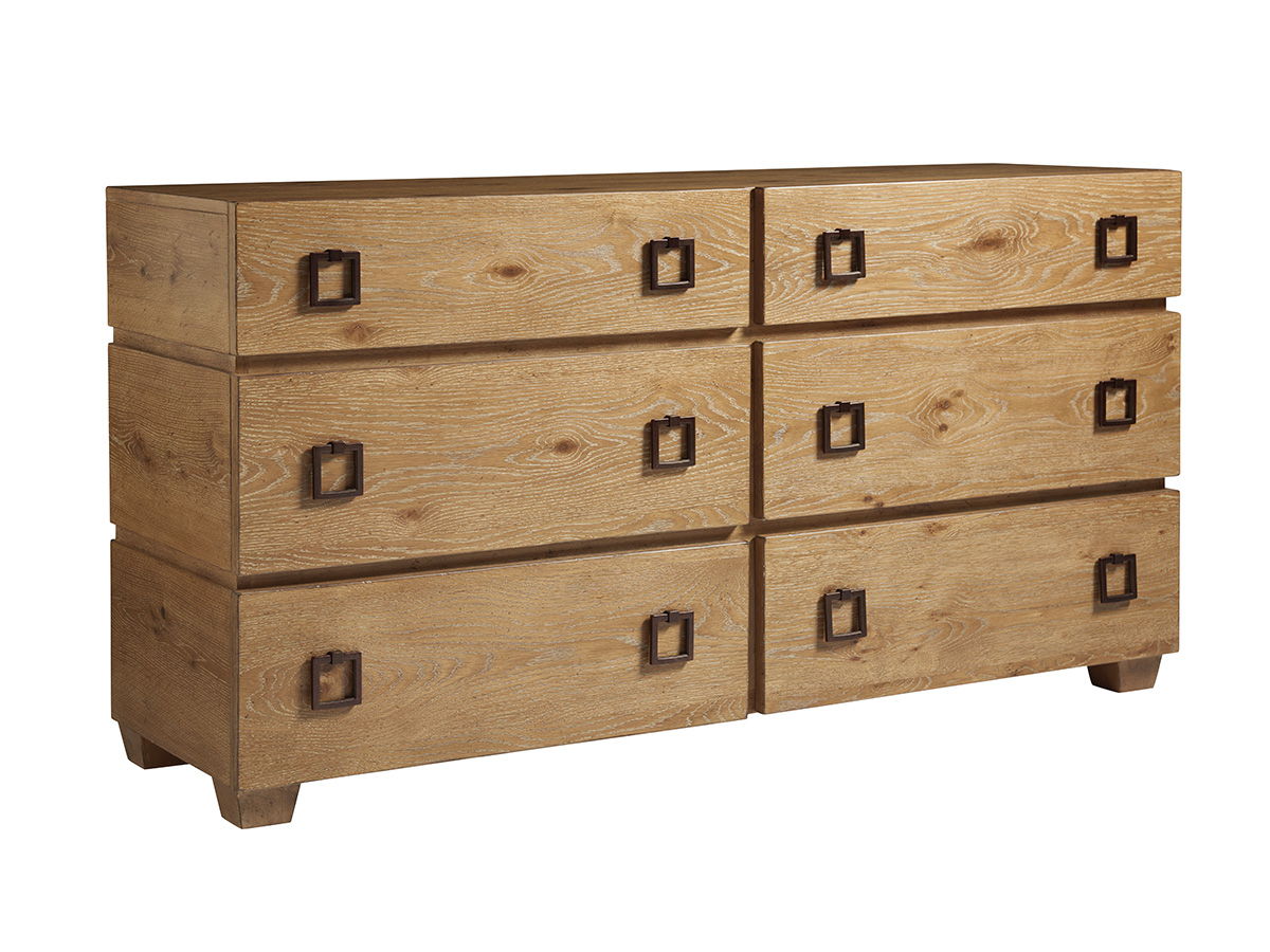 Los Altos - Armiston Double Dresser - Light Brown