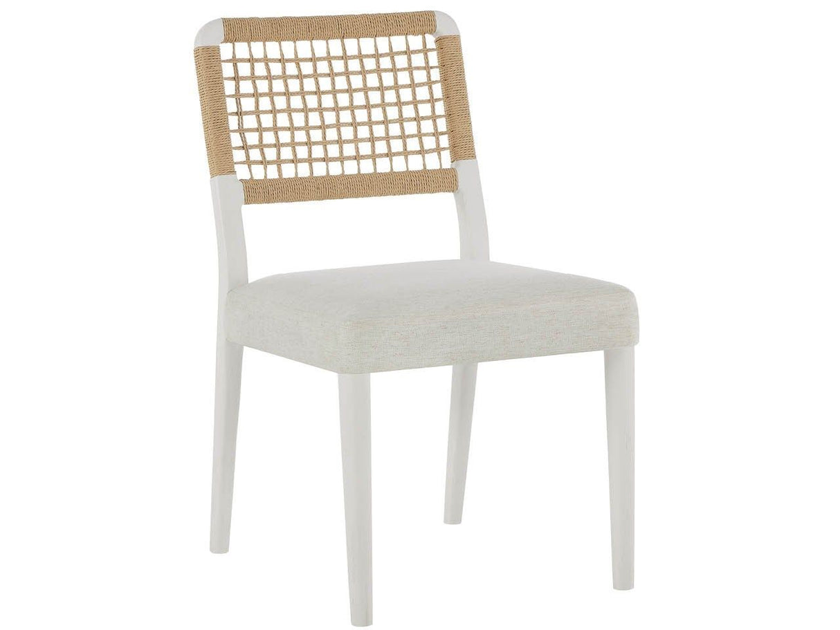 Oasis - Shoreline Chair - White / Light Brown