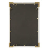 Malik - White & Gold Mirror