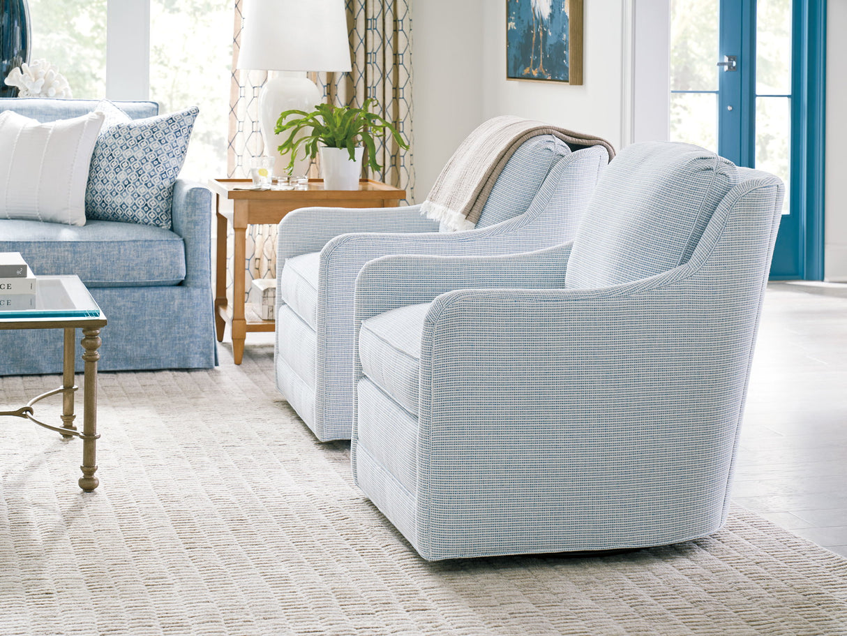 Barclay Butera Upholstery - Glennhaven Swivel Chair