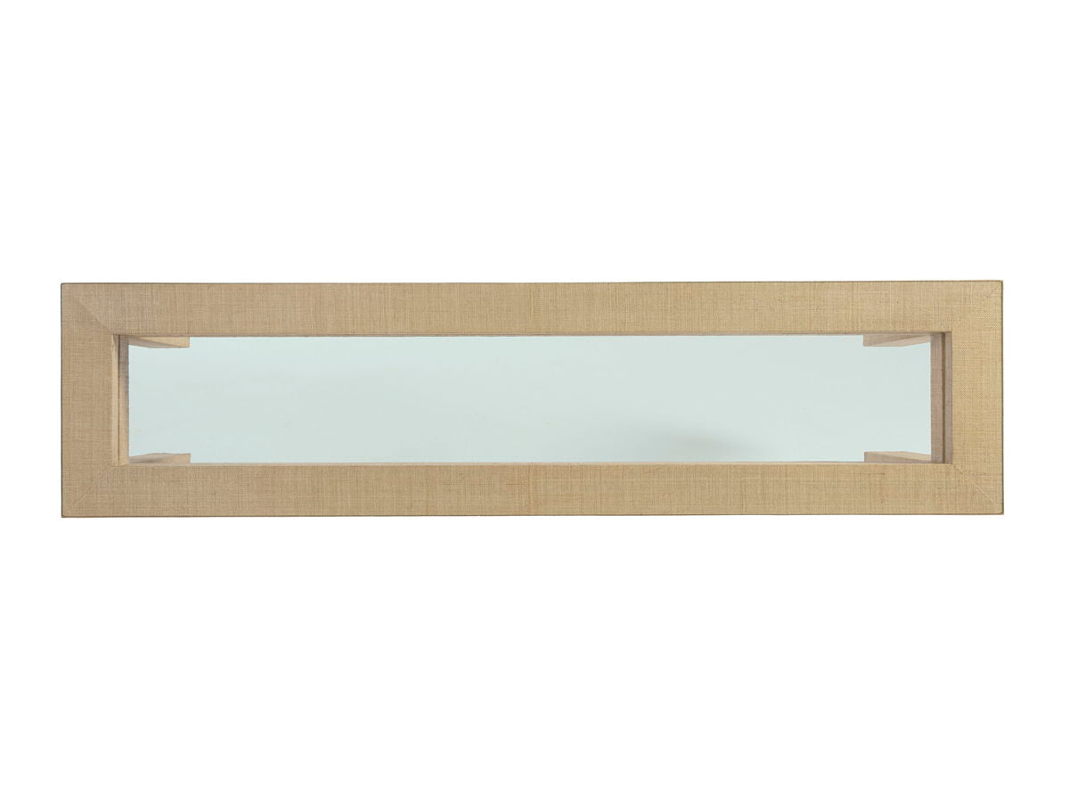 Newport - Harbor Raffia Console - Light Brown