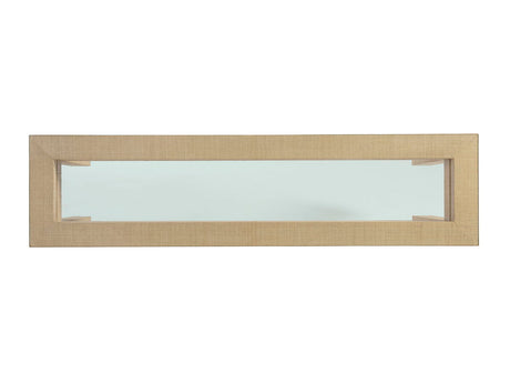 Newport - Harbor Raffia Console - Light Brown