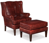 CC - Blakeley Club Chair - Dark Red