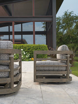 La Jolla - Occasional Swivel Chair - Dark Brown