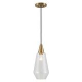 Eichler - 1 Light Mini Pendant - Antique Brass