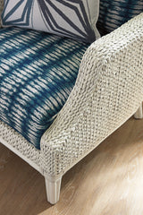 Ocean Breeze - Vero Wing Chair - Blue