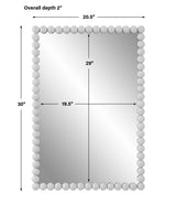 Serna - Vanity Mirror - White