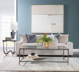 Metal Designs - Claret Rectangular Table