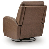 Motion-Max - Swivel Glider Power Recliner - Saddle