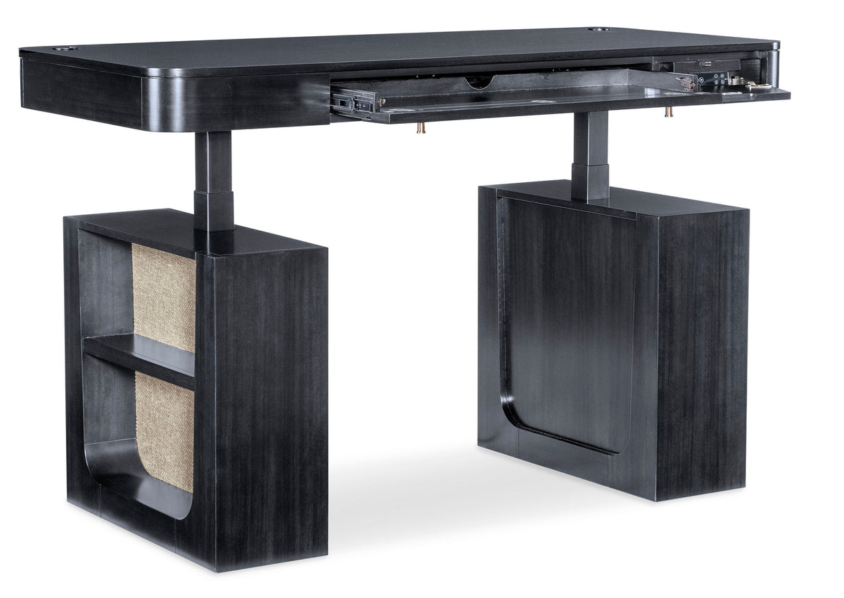 Kenzo - Adjustable-Height Desk - Black