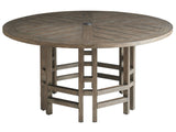 La Jolla - Round Dining Table - Dark Brown