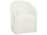 Velora - Upholstered Arm Chair - White