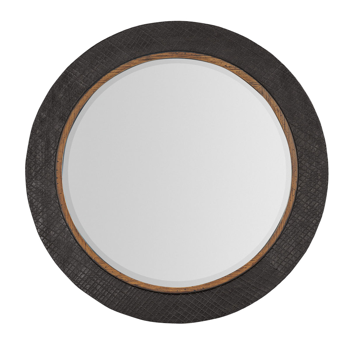 Big Sky - Round Accent Mirror - Dark Gray