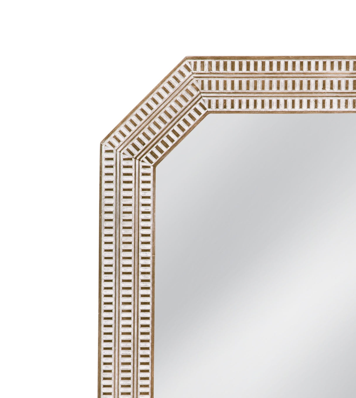 Michael - Wall Mirror - White Washed