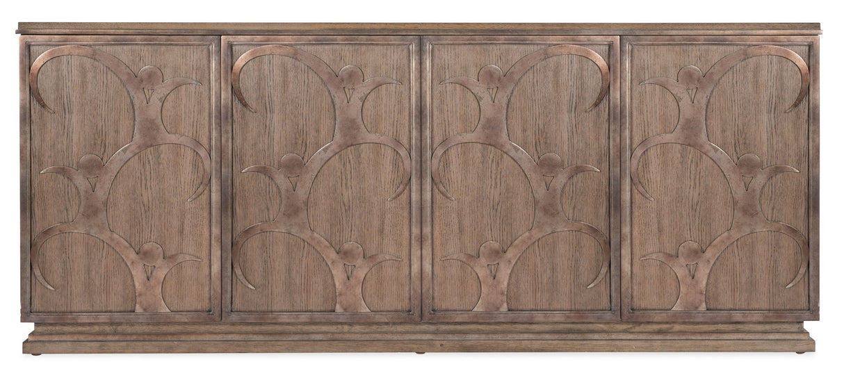 Melange - Dancer Credenza - Light Brown