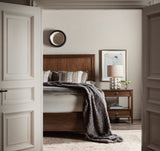 Archives - Two-Drawer Nightstand - Dark Brown
