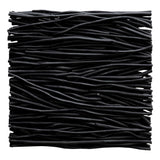 Gathered Teak - Square Wood Wall Decor - Black