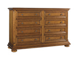 Island Estate - Martinique Double Dresser - Dark Brown