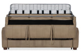 SS - Griffin Queen Sleeper Sofa - Light Brown