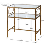 Genell - Side Table - Gold